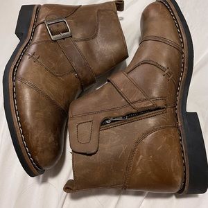 NWT Men’s Street & Steel Motorcycle Boots Size 10